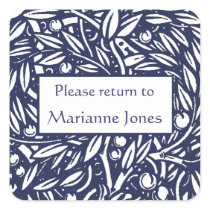 Beardsley Border Elegant Bookplate