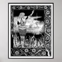 Beardsley - Excalibur - King Arthur Art posters