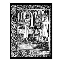 Beardsley Excalibur Post Card