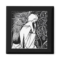 Beardsley Nouveau Angel