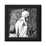 Beardsley Nouveau Angel Magnets