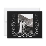 Beardsley Nouveau Knight & Lady Wedding Invitation