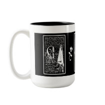 Beardsley Peacock & Lady Mug