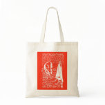 Beardsley Peacock & Lady Tote Bag