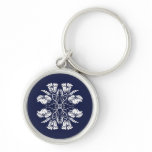 Beardsley Poppies Keychain
