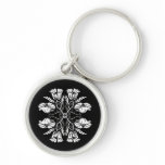 Beardsley Poppies Keychain