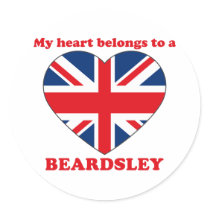 Beardsley Sticker