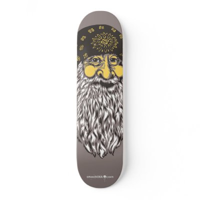 Beardy McGray Skate Decks by PeatWollaeger
