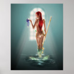 Bearer of the Trident Print