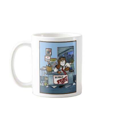 Bearly Friday Business Mug by ZachBear