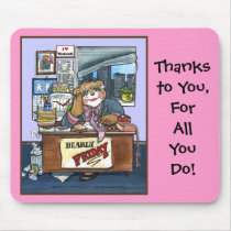 Bearly Friday Mouse Pad