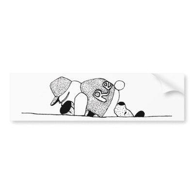 bears2 bumper stickers by froakaerik