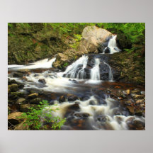 Bear's Den Waterfall New Salem Poster
