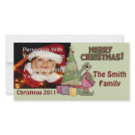 Bear's Family Christmas Photocard Photo Greeting Card