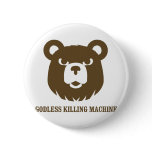bears godless killing machines humour funny tshirt