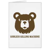 bears godless killing machines humour funny tshirt