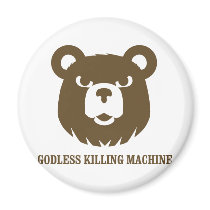 bears godless killing machines humour funny tshirt