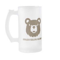 bears godless killing machines humour funny tshirt mug