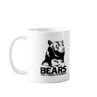 bears godless killing machines humour funny tshirt coffee mug by strk3