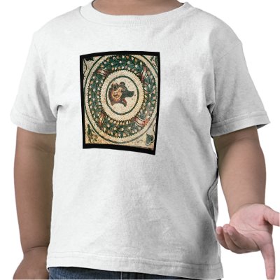 Bear's Head, Roman mosaic, early 4th century T-shirts by bridgemanart