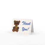 Bears on Patrol Thank You Greeting Card