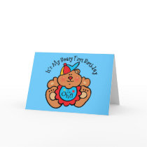 Beary 1st Birthday Boy