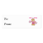 Beary Cheery Cheerleading Bear Business Card Templates