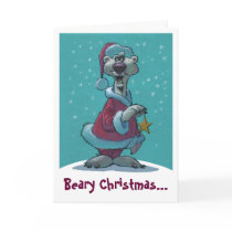 Beary Christmas Card