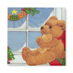 Beary Christmas Refrigerator Magnets