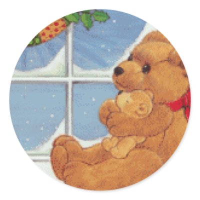 Beary Christmas Sticker by fstasu