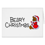 Beary Christmas (Teddy Bear) cards