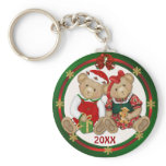 Beary Merry Christmas 20XX Key Chain