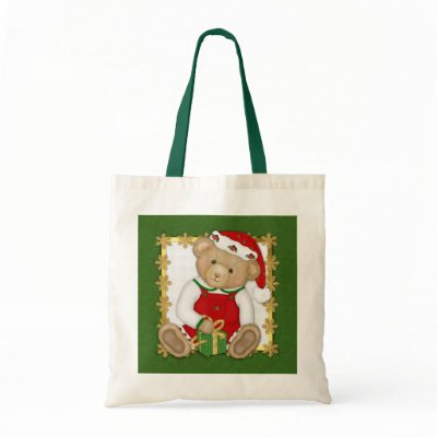 Beary Merry Christmas -Boy Teddy Bag by Spice