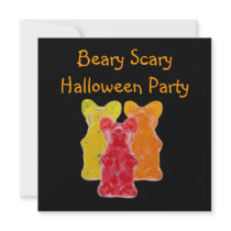 Beary Scary  Gummy Bear Halloween Party