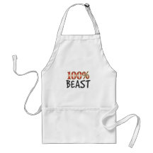 Beast 100 Percent Aprons