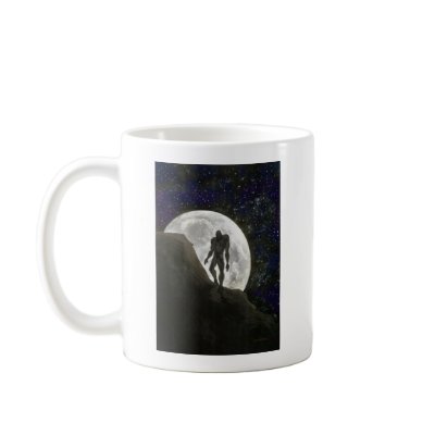 Beast at Full Moon Mug by FunGraphix