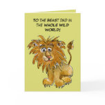 Beast Dad in Whole Wild World Card