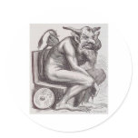 Beast of a Day Round Sticker