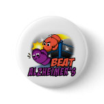 Beat Alzheimer's Pinback Buttons