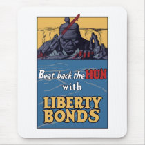 Beat Back The Hun With Liberty Bonds Mousepad