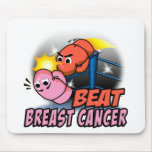 Beat Breast Caner Mouse Pad