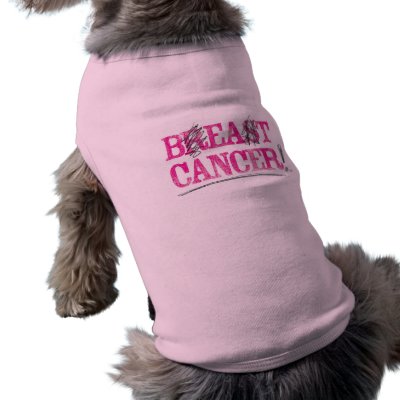 Beat Cancer - Pet Tee, Pink by boobsonthemove