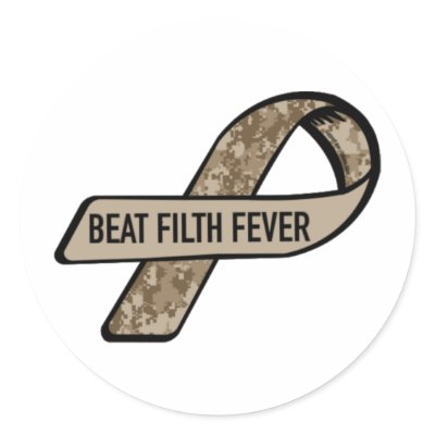 Beat Filth Fever Sticker by rileymatthews