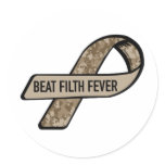 Beat Filth Fever Sticker