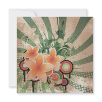 Beat Flowers Custom Invite