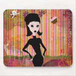 Beat Girl Visits Kawaii Land Mousepad