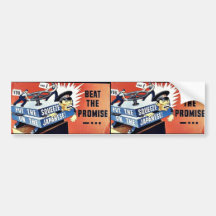 Beat The Promise, Put The Squeeze On The Japanese Bumper Stickers
