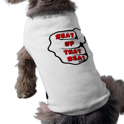 Beat Up The Beat Dog Tshirt by Gametique