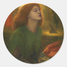 Beata Beatrix - Dante Gabriel Rossetti Stickers