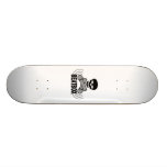 Beatbox Skull & Crossbone Mics Skate Board Decks